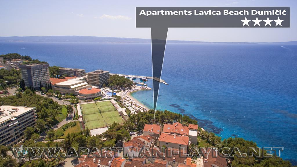 Apartments Lavica Beach Dumicic Ποντστράνα Εξωτερικό φωτογραφία